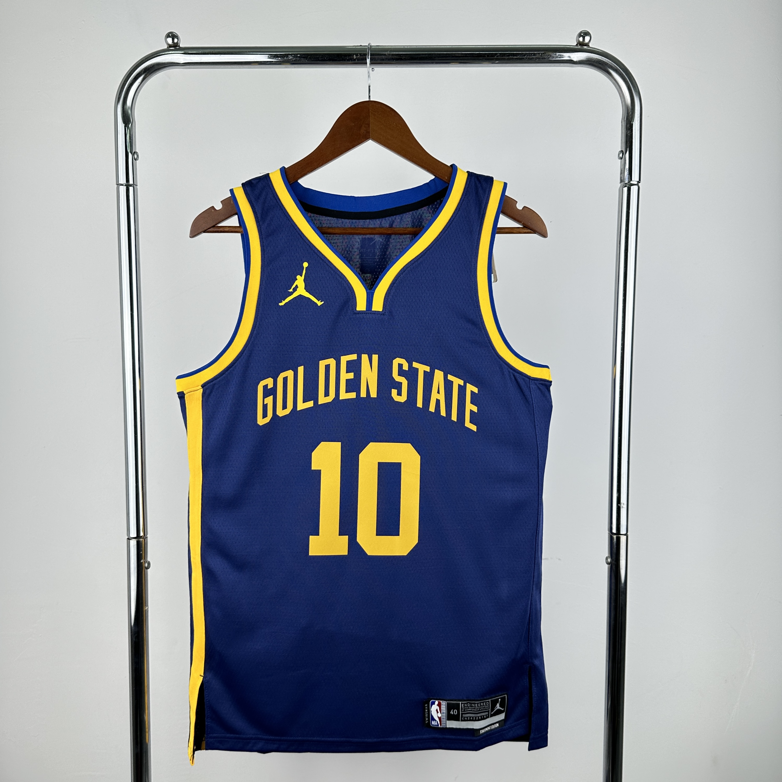 Men Golden State Warriors #10 Butler iii Blue Jordan style 2025 NBA Jersey->golden state warriors->NBA Jersey